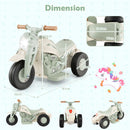 Motorcycle dimensions and seat measurements