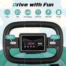 6V steering-wheel bumper car - feature details