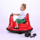 Kids joystick bumper car with parent remote - Red
