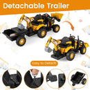 Removable trailer and attachment connection