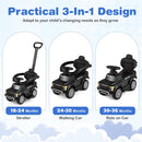 Black toy push car mode guide for ages 18 to 36 months