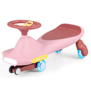 Pink wiggle car with light-up wheels