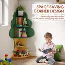 Tree Corner Bookshelf with Five Shelves – corner shelf layout