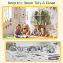 Tree-Shaped Kids Bookcase with Eight Compartments – Green product view 13