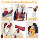 Blue six-in-one slide playset - activities