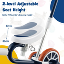 Navy TS10070 4-in-1 kids bike — two seat height settings