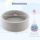 Foam ball pit dimensions and 200 included balls