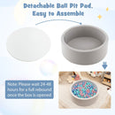 Detachable foam base and 24–48 hour expansion guidance