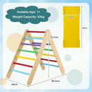 Triangle dimensions with 98 by 38 cm ramp, age one plus and 50 kg capacity