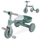 Convertible Kids Tricycle with Removable Pedals - Green product details