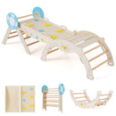 Natural triangle, arch and ramp set