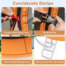 10 ft trampoline zip, buckle, spring cover and ladder details