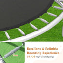 10 ft trampoline spring and mat attachment detail