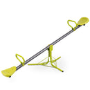 Two-Seat Rotating Kids Seesaw – complete green two-seat seesaw
