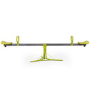 Two-Seat Rotating Kids Seesaw – level front view of the seesaw