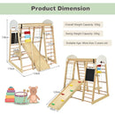 Exact dimensions and maximum 50 kg overall and 25 kg swing limits