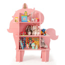 Unicorn or Tree Kids Bookshelf with Wall Attachment – Pink product view 2
