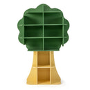 Unicorn or Tree Kids Bookshelf with Wall Attachment – Green product view 7