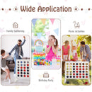 White game shown in a collage of family, party and picnic settings