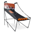 Complete black-and-orange product with four balls
