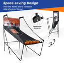 Folding frame and lock-pin mechanism