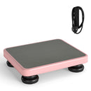 Pink bouncing board with Grey textured surface
