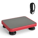 Red bouncing board with Grey textured surface