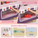 Wooden Ice Cream Cart with Vending Machine, Pink, view 3
