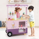 Wooden Ice Cream Cart with Vending Machine, Pink, view 5