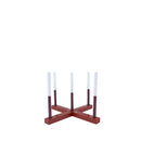 Wooden Ring Toss Game with Six Rope Rings – assembled wooden target