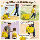 Yellow Bee Ride-On Luggage Set with Backpack and Neck Pillow, supplier view 10