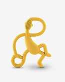 MATCHSTICK MONKEY DANCING MONKEY TEETHER - YELLOW