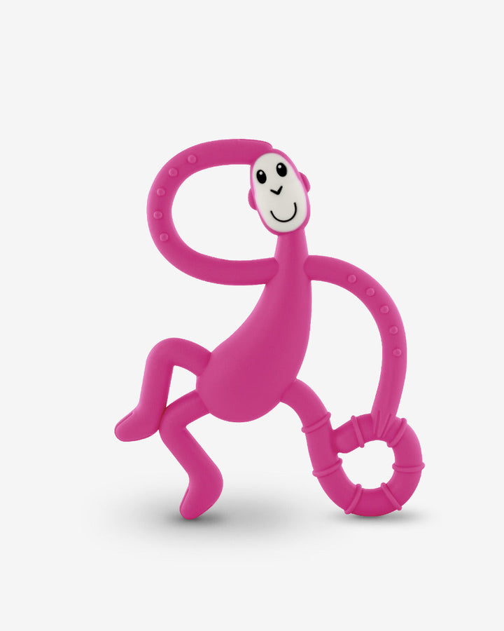 MATCHSTICK MONKEY DANCING MONKEY TEETHER - PINK