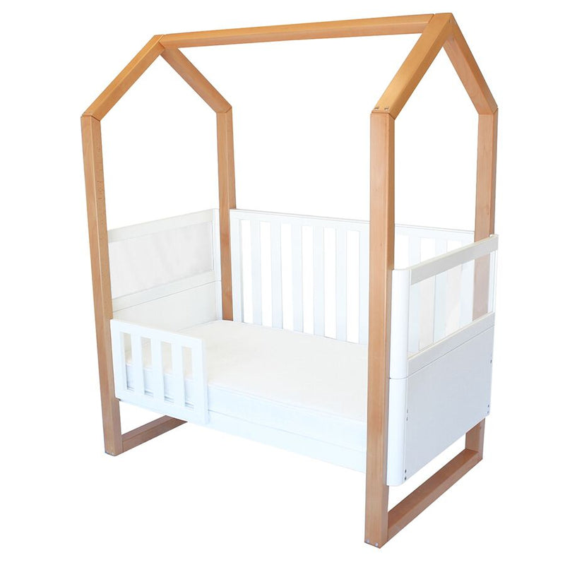 Babyhood - Kaylula Mila Cot - Beech/White