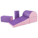 5-piece toddler foam climb and crawl playset, Purple colour combination, hero