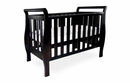Babyhood Georgia Sleigh Cot Luxx