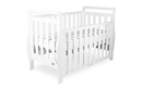 Babyhood Georgia Sleigh Cot Luxx