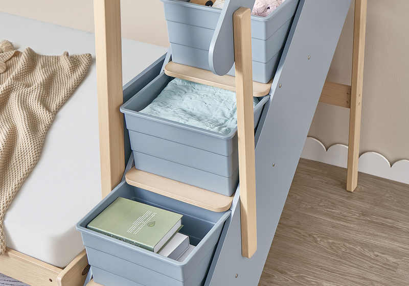 Boori Natty Maxi Bunk Bed with Storage Staircase