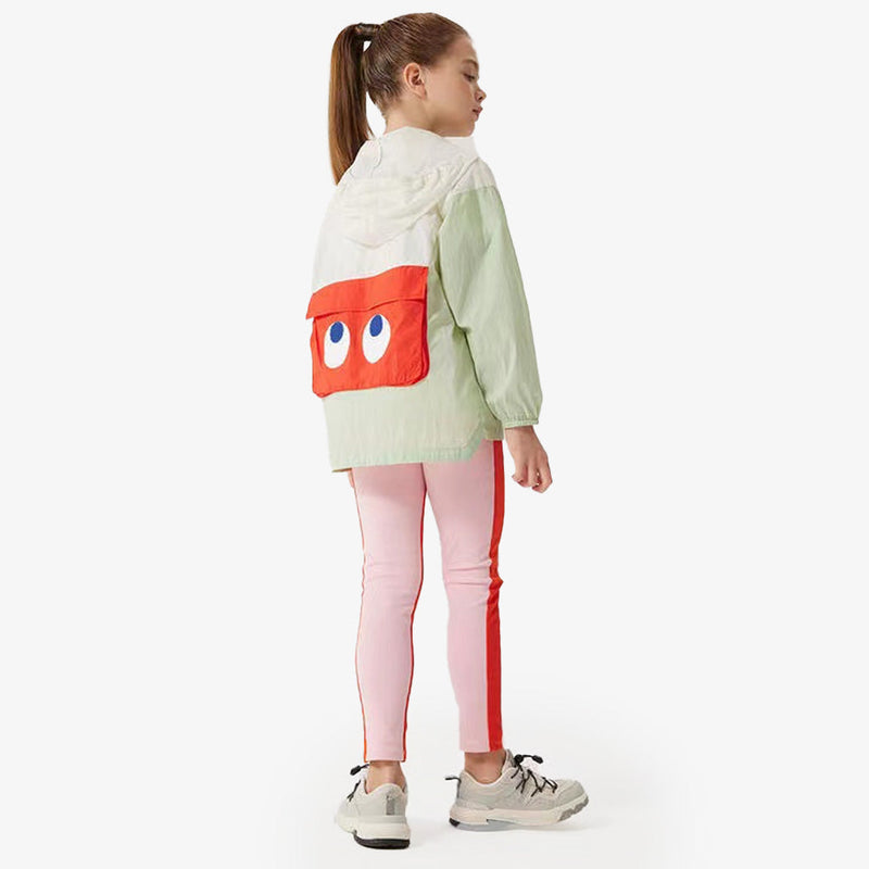 Pac-Man Family UPF 50+ Sun Protection Zipper Jacket with Pocket