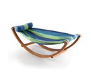 Keezi Kids Timber Hammock Bed Swing - Blue