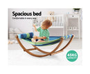 Keezi Kids Timber Hammock Bed Swing - Blue