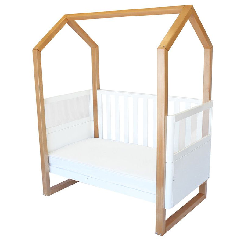 Babyhood - Kaylula Mila Cot - Beech/White