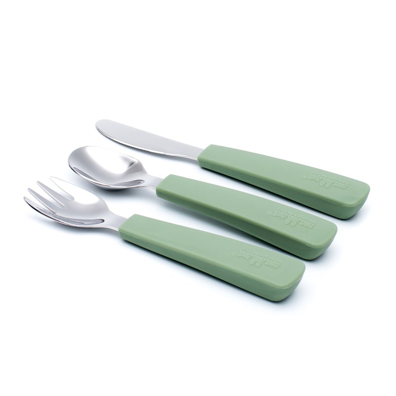 We Might Be Tiny Toddler Feedie Cutlery Set