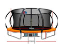 14FT Round Trampolines With Basketball Hoop