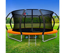 14FT Round Trampolines With Basketball Hoop