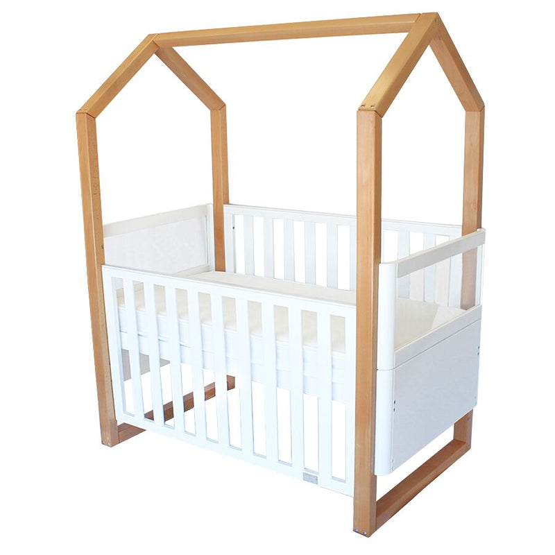 Babyhood - Kaylula Mila Cot - Beech/White