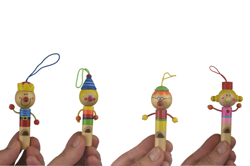 PRICE FOR 6 ASSORTED KINGDOM CHARACTER WHISTLE