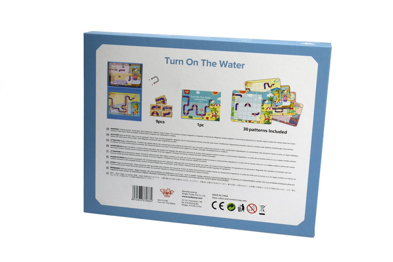 TURN ON THE WATER PUZZLE GAME