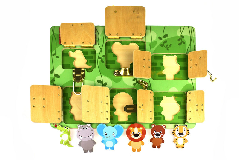MY FUNNY ZOO LATCHES PUZZLE