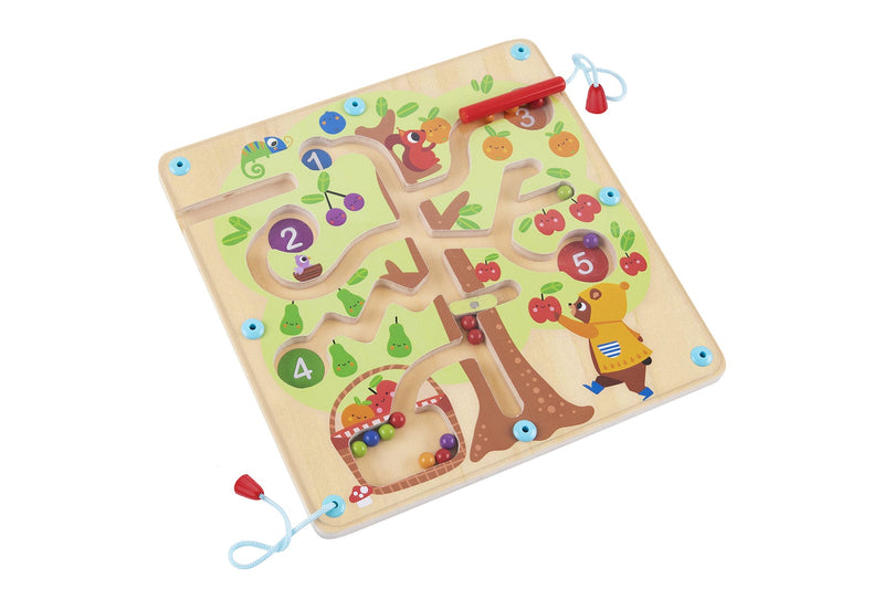 COUNTING FRUIT BALL MAZE TREE